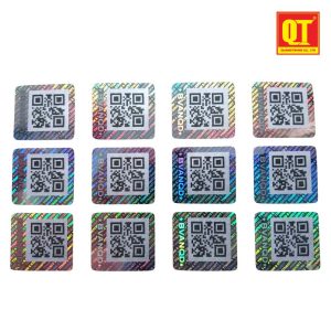 in tem 7 màu có qr code