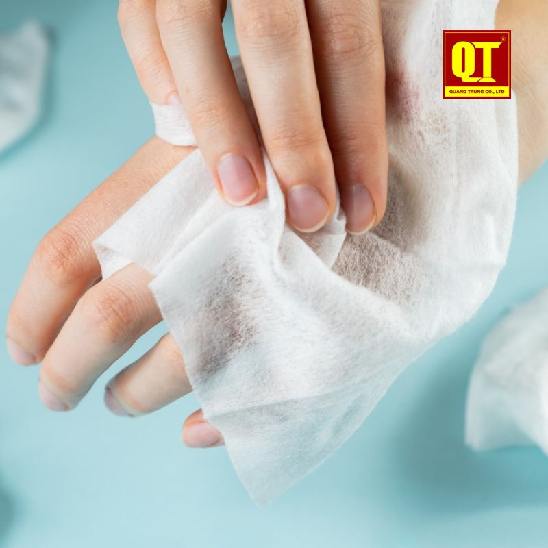 Nguyên liệu bên trong khăn